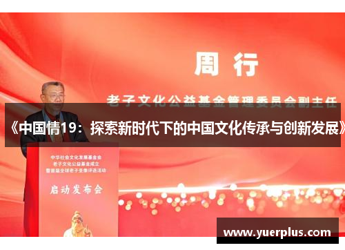 《中国情19：探索新时代下的中国文化传承与创新发展》